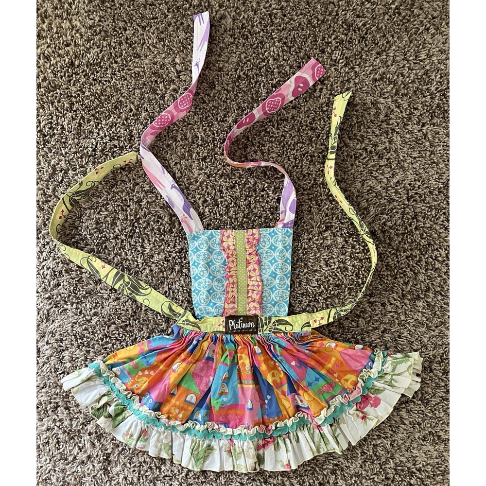 Platinum By Matilda Jane Colorful Girls Apron